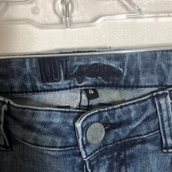 Kut from the Kloth distressed jeans size 4 - Picture 3 of 5